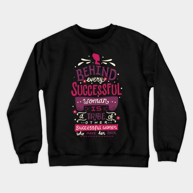 Successful women Crewneck Sweatshirt by risarodil